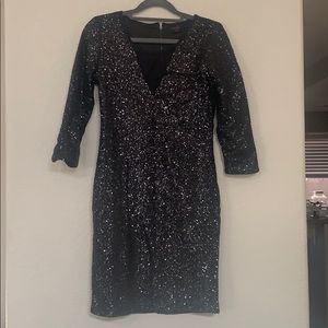 Sequin mini dress